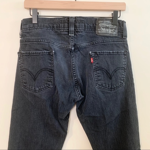 LEVI'S Black Label 511 Skinny Jeans Fade Black - Picture 4 of 7